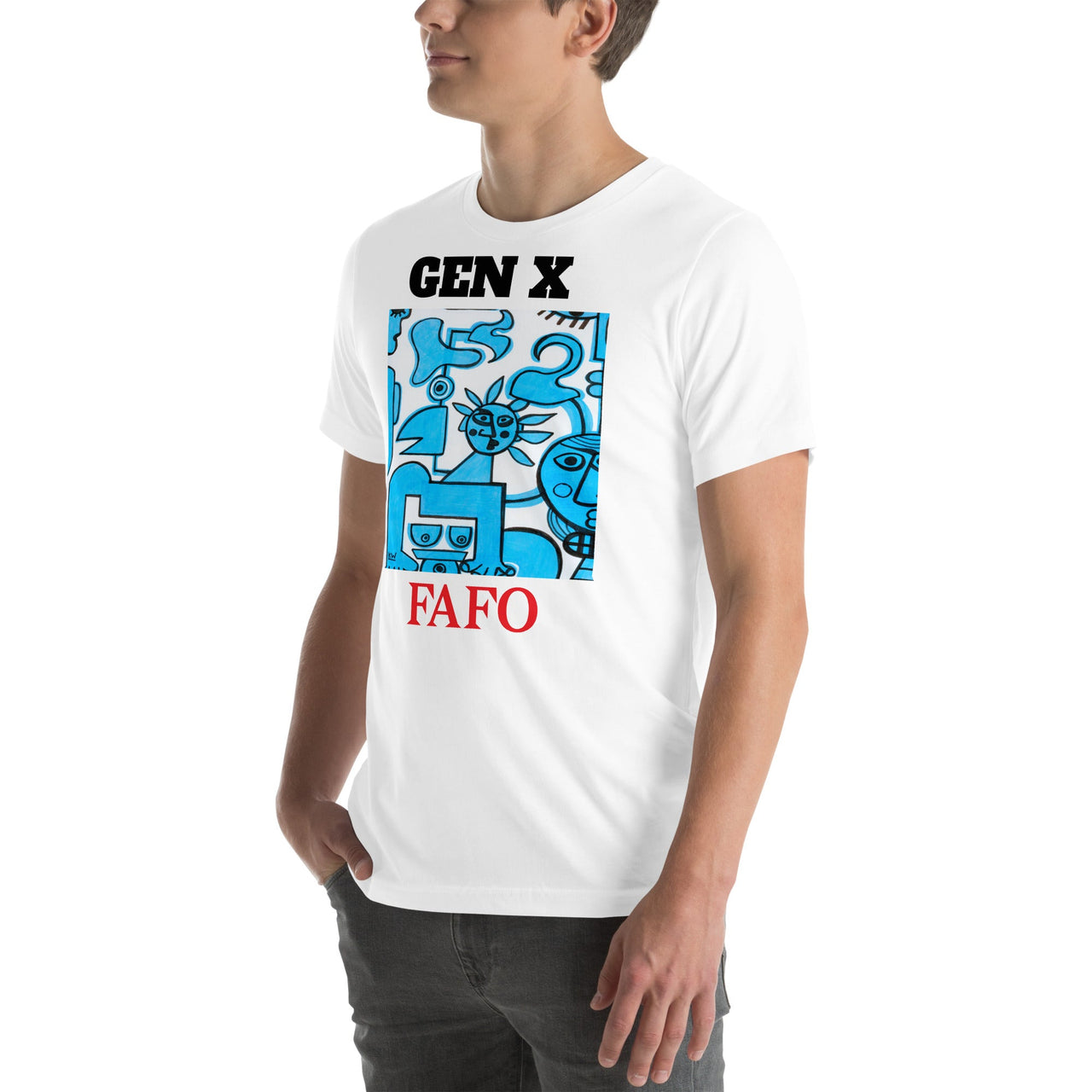 KW Gallery Wearable Art Tee 29 FAFO - Winter Sunshine Marketplace