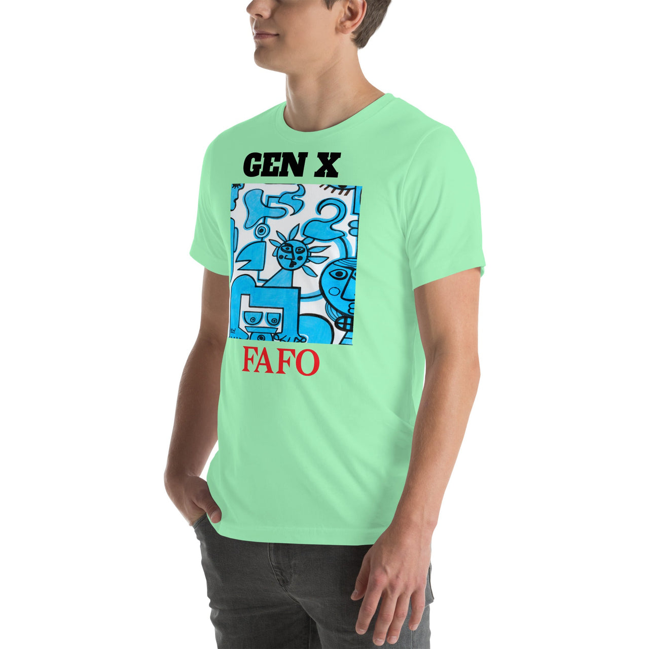 KW Gallery Wearable Art Tee 29 FAFO - Winter Sunshine Marketplace