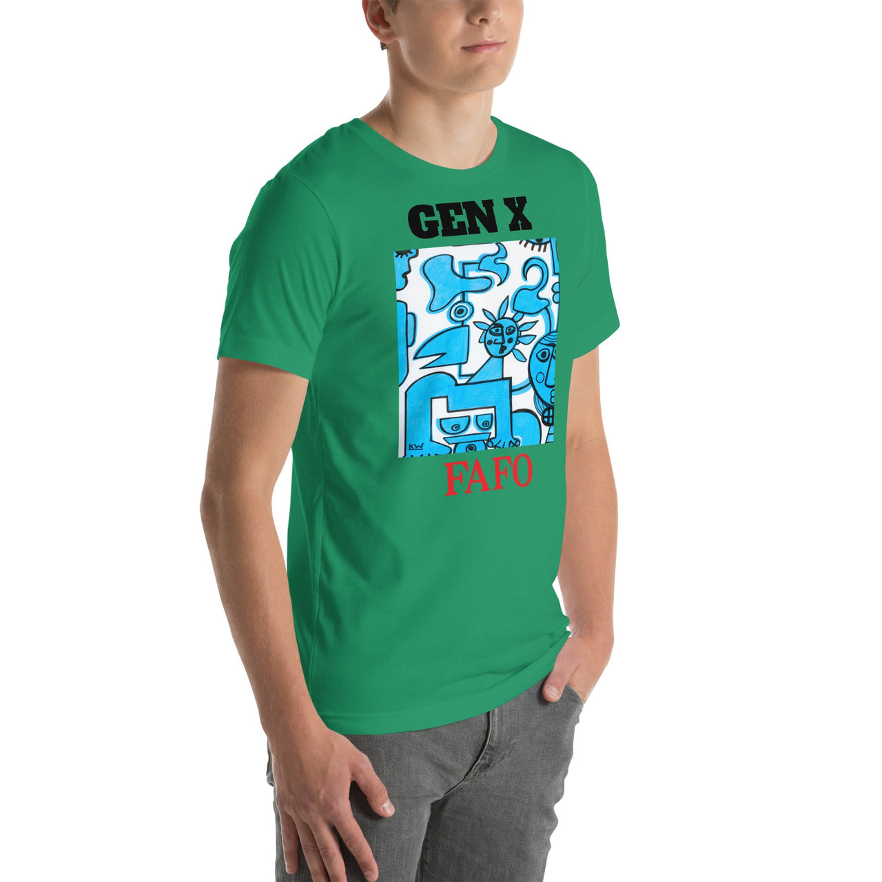 KW Gallery Wearable Art Tee 29 FAFO - Winter Sunshine Marketplace