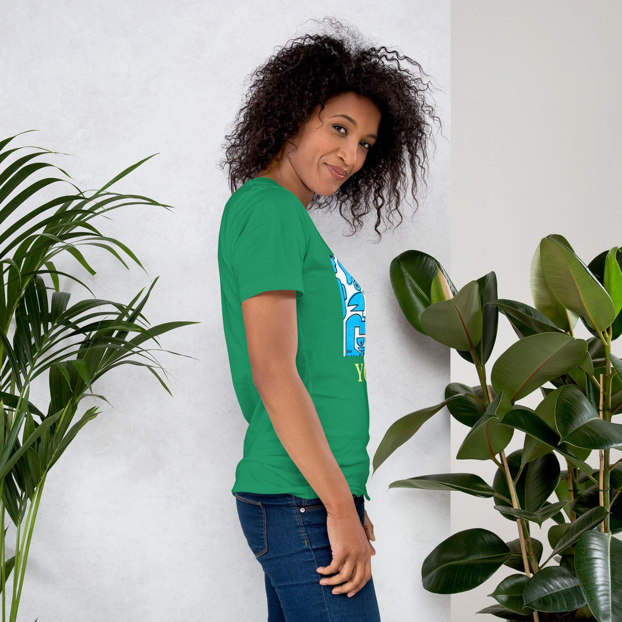 KW Gallery Wearable Art Tee 29 YOLO - Winter Sunshine Marketplace