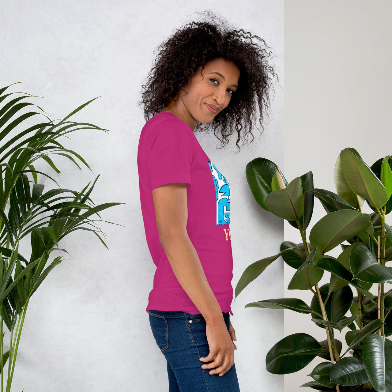 KW Gallery Wearable Art Tee 29 YOLO - Winter Sunshine Marketplace