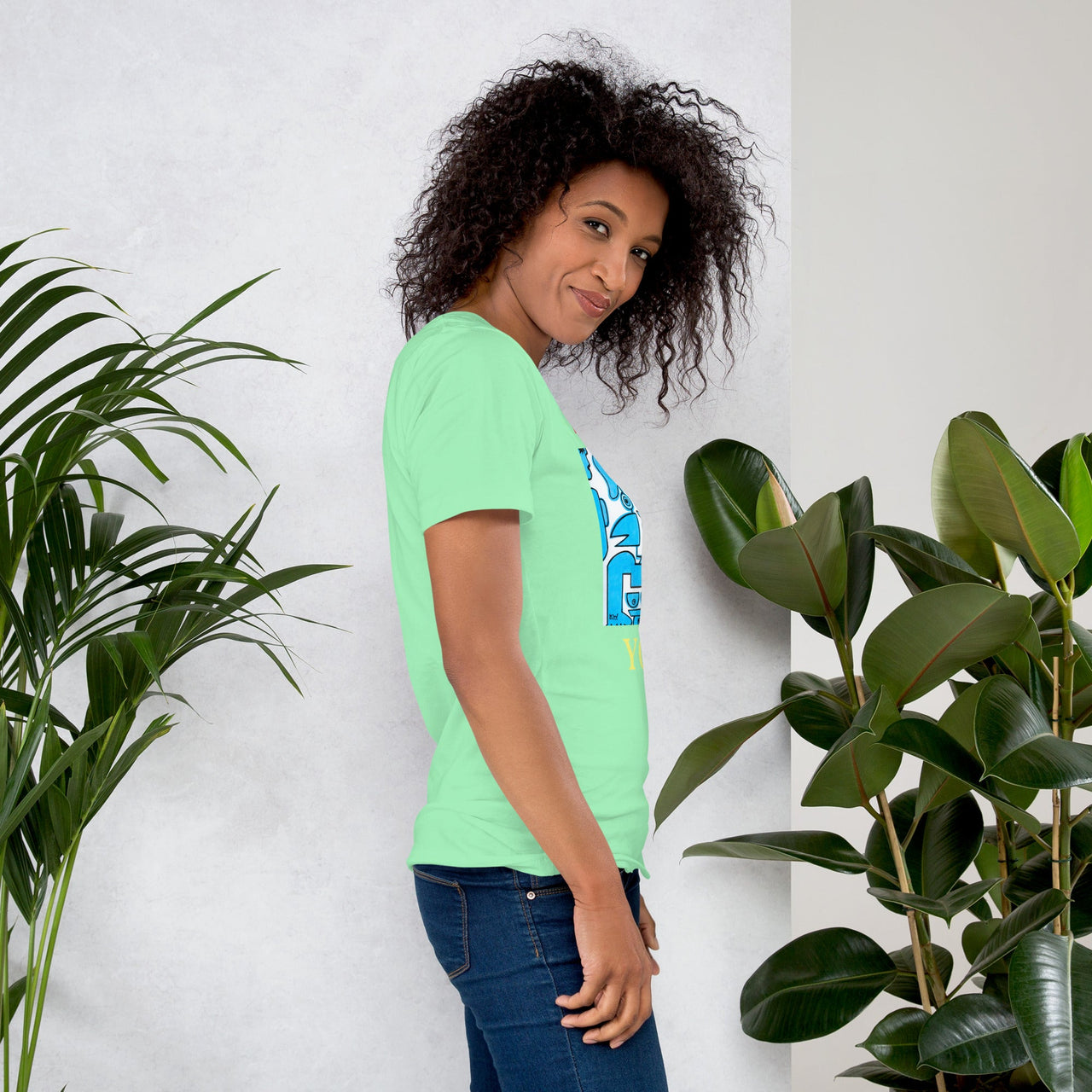 KW Gallery Wearable Art Tee 29 YOLO - Winter Sunshine Marketplace