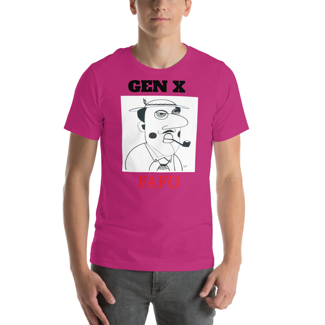 KW Gallery Wearable Art Tee 3 FAFO - Winter Sunshine Marketplace