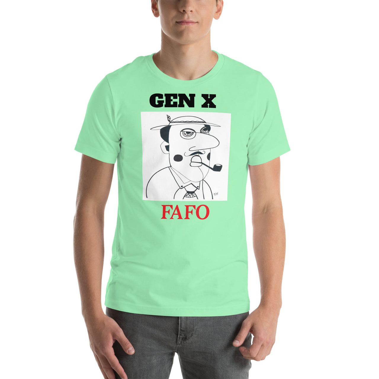 KW Gallery Wearable Art Tee 3 FAFO - Winter Sunshine Marketplace