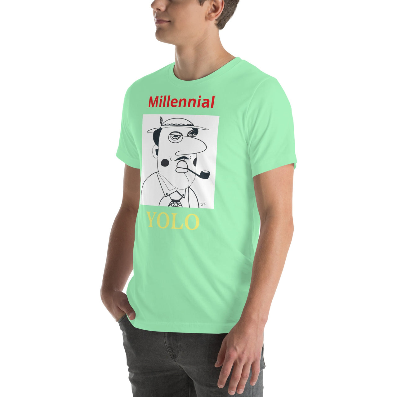 KW Gallery Wearable Art Tee 3 YOLO - Winter Sunshine Marketplace