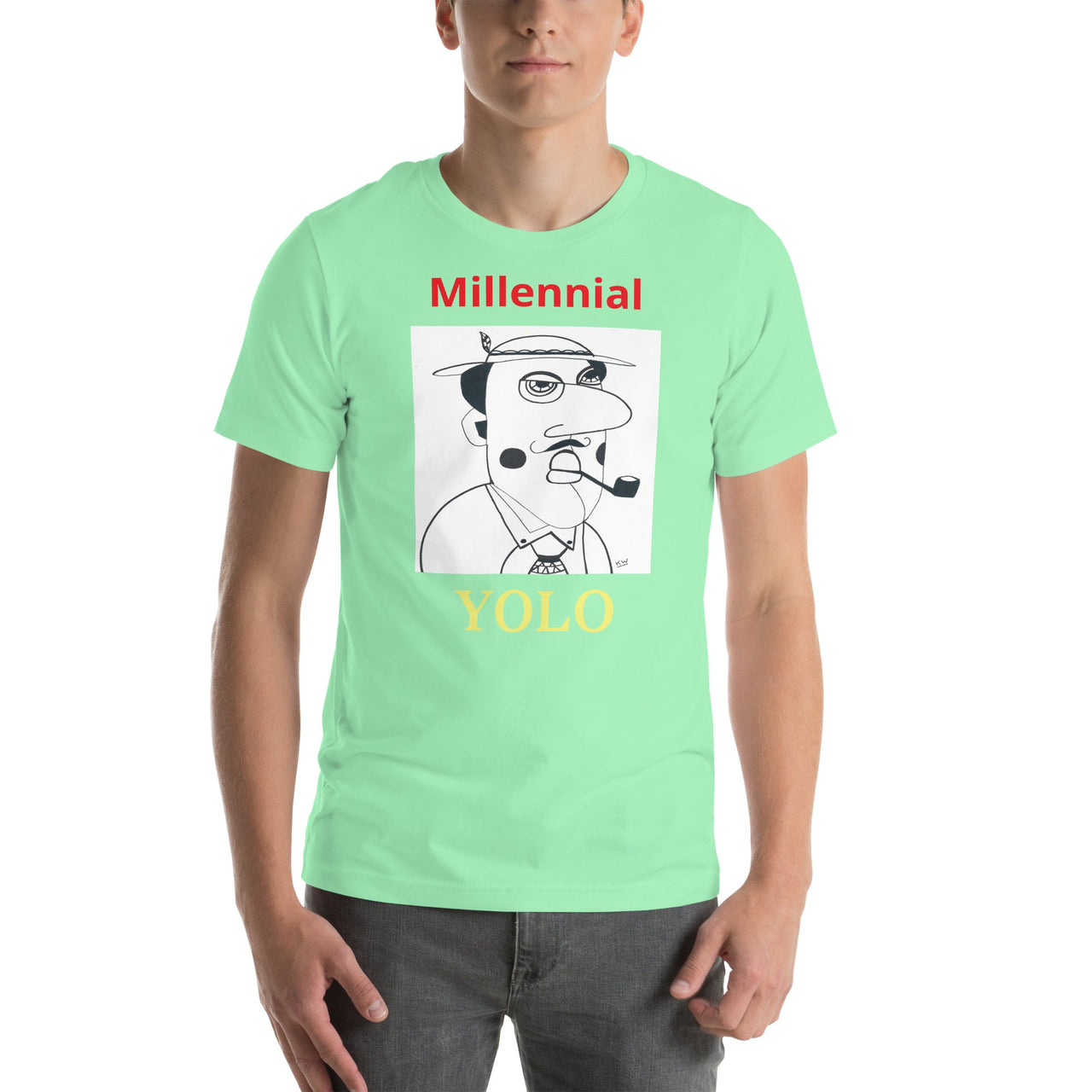 KW Gallery Wearable Art Tee 3 YOLO - Winter Sunshine Marketplace