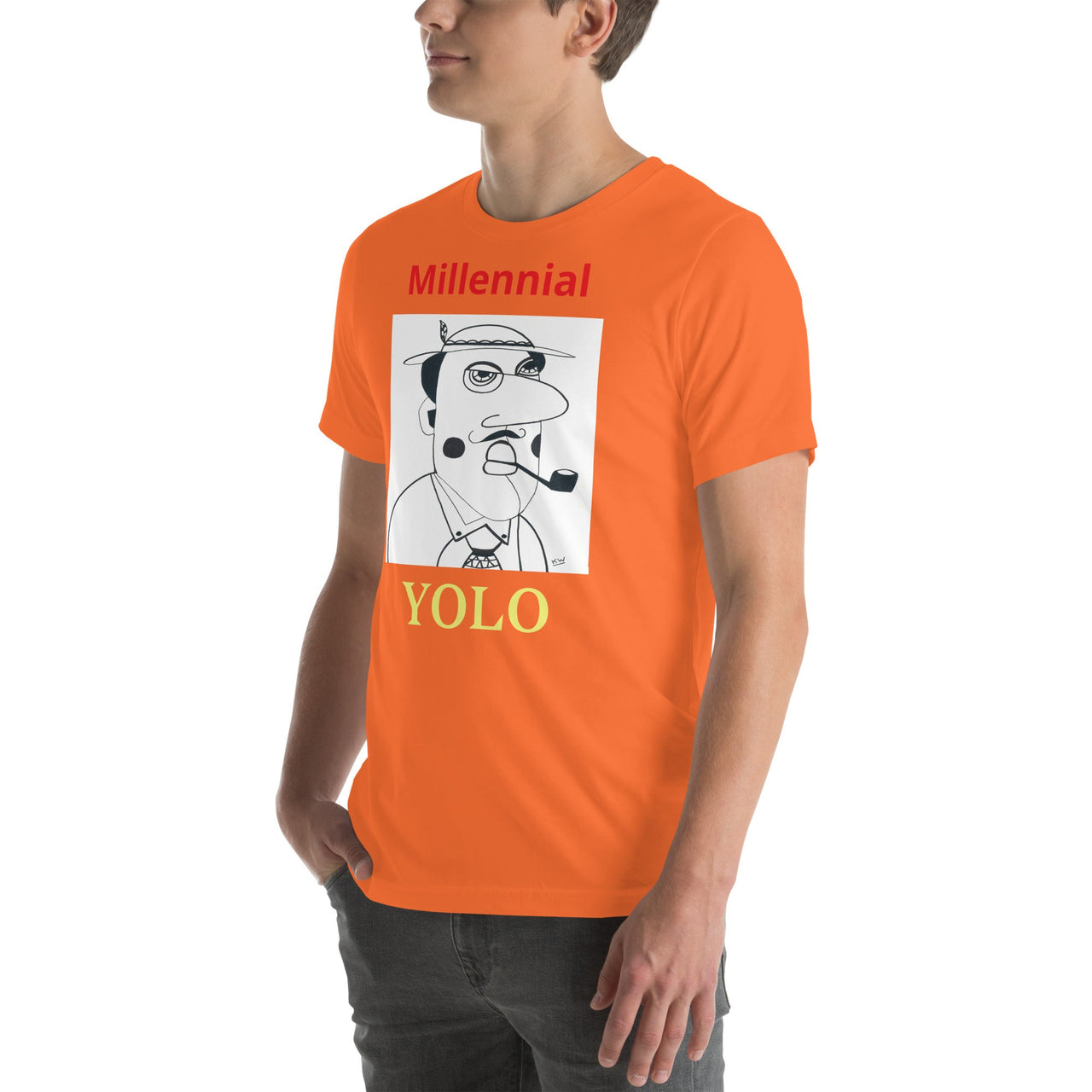 KW Gallery Wearable Art Tee 3 YOLO - Winter Sunshine Marketplace