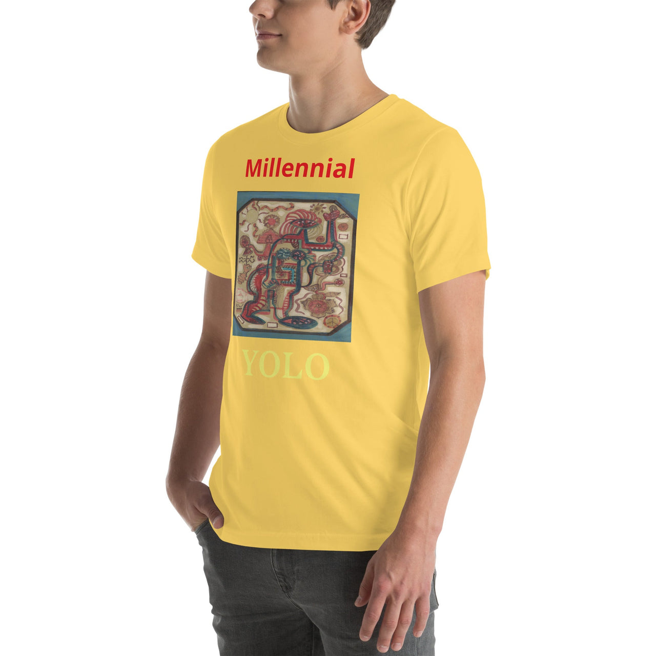 KW Gallery Wearable Art Tee 30 YOLO - Winter Sunshine Marketplace