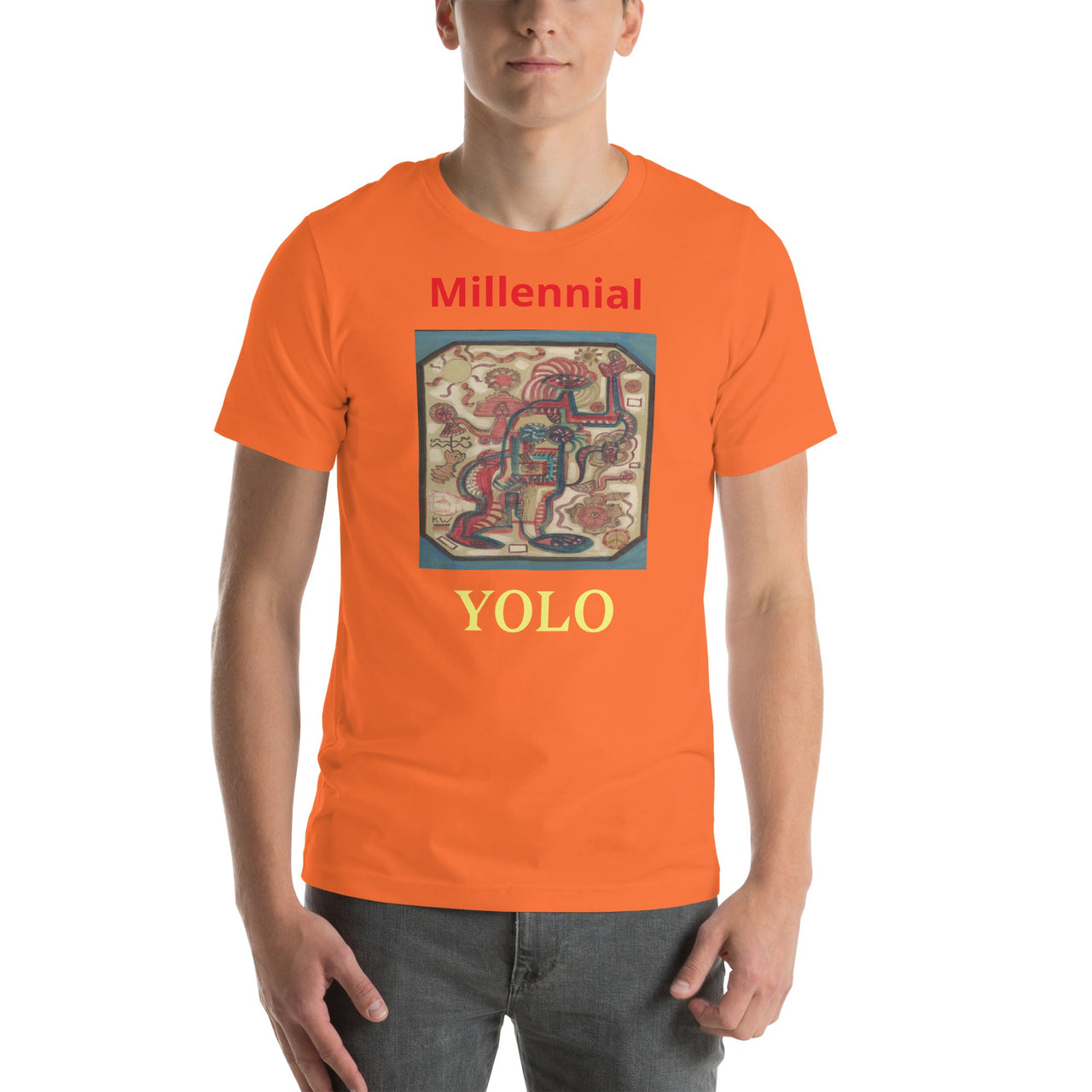 KW Gallery Wearable Art Tee 30 YOLO - Winter Sunshine Marketplace