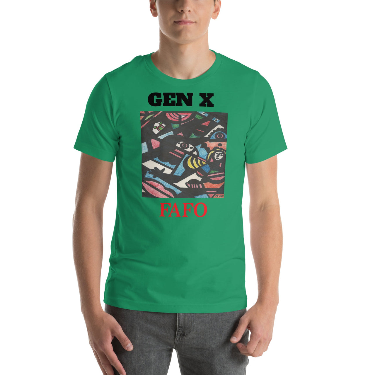 KW Gallery Wearable Art Tee 32 FAFO - Winter Sunshine Marketplace