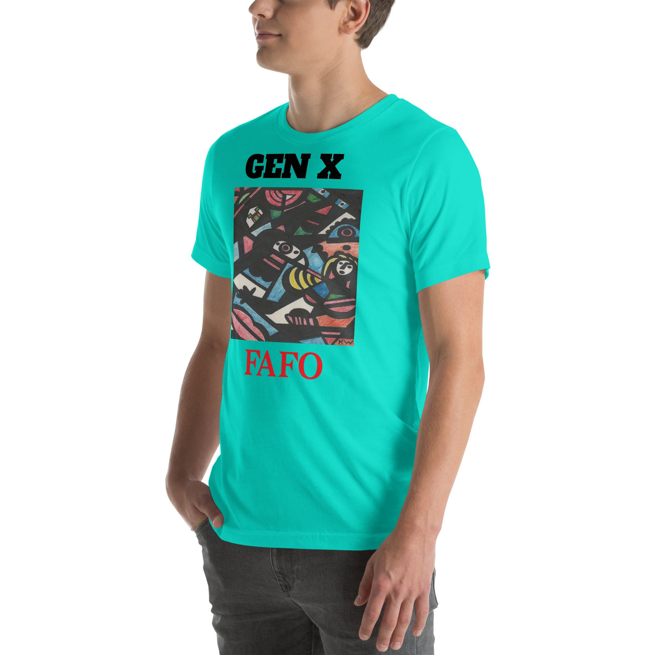 KW Gallery Wearable Art Tee 32 FAFO - Winter Sunshine Marketplace