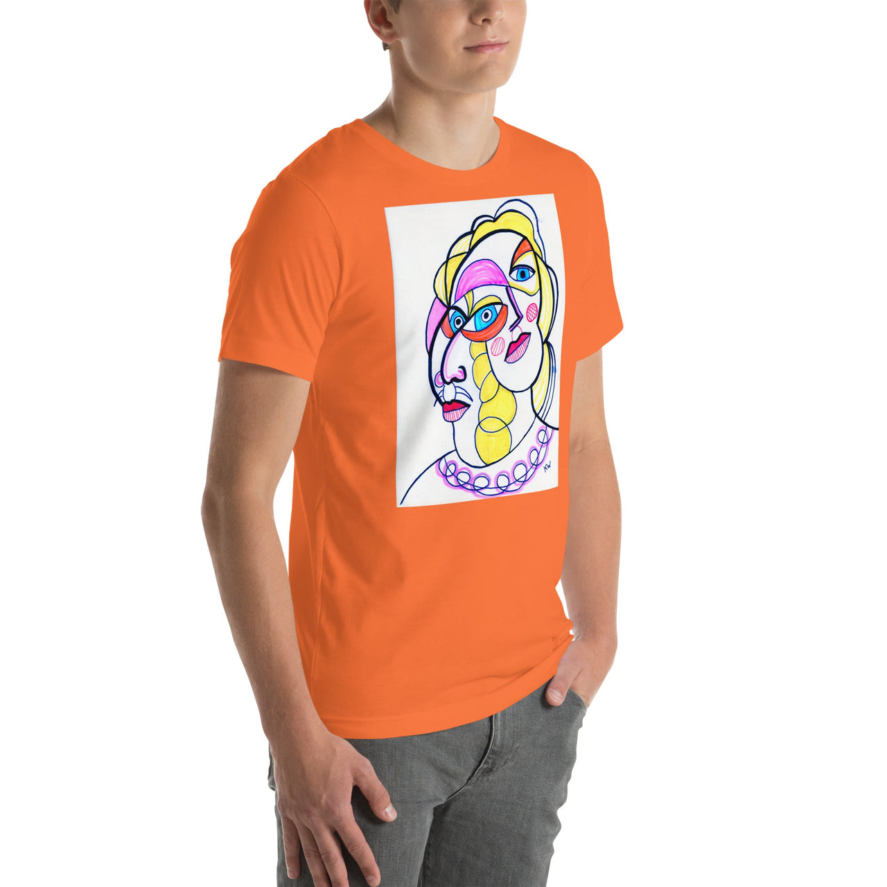 KW Gallery Wearable Art Tee 33 - Winter Sunshine Marketplace