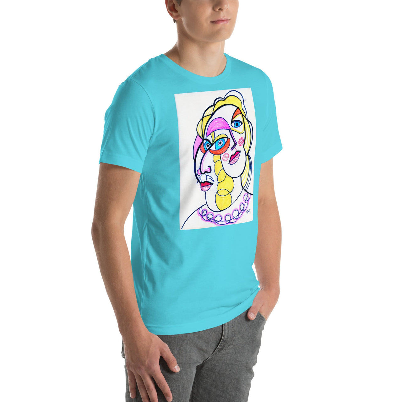 KW Gallery Wearable Art Tee 33 - Winter Sunshine Marketplace