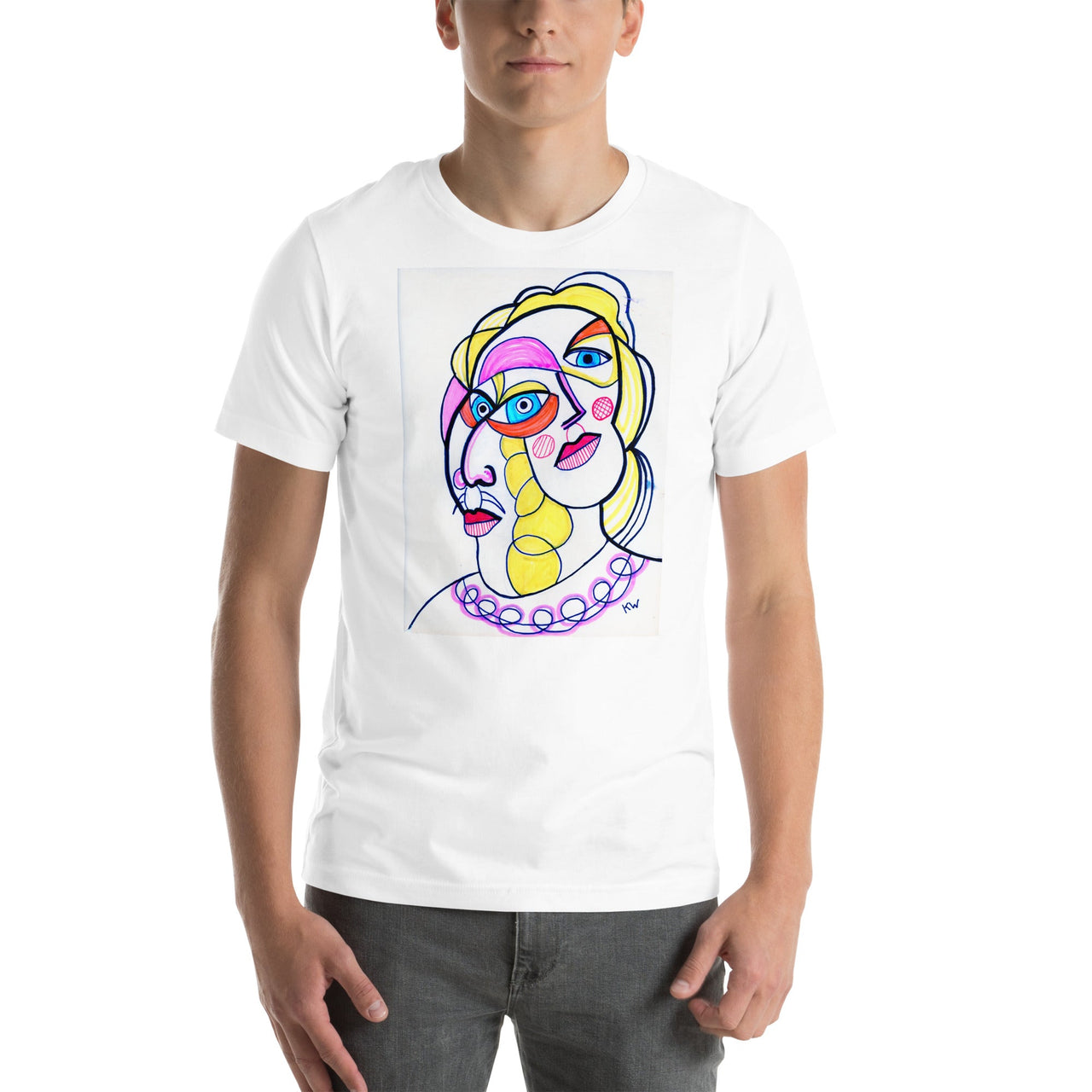 KW Gallery Wearable Art Tee 33 - Winter Sunshine Marketplace