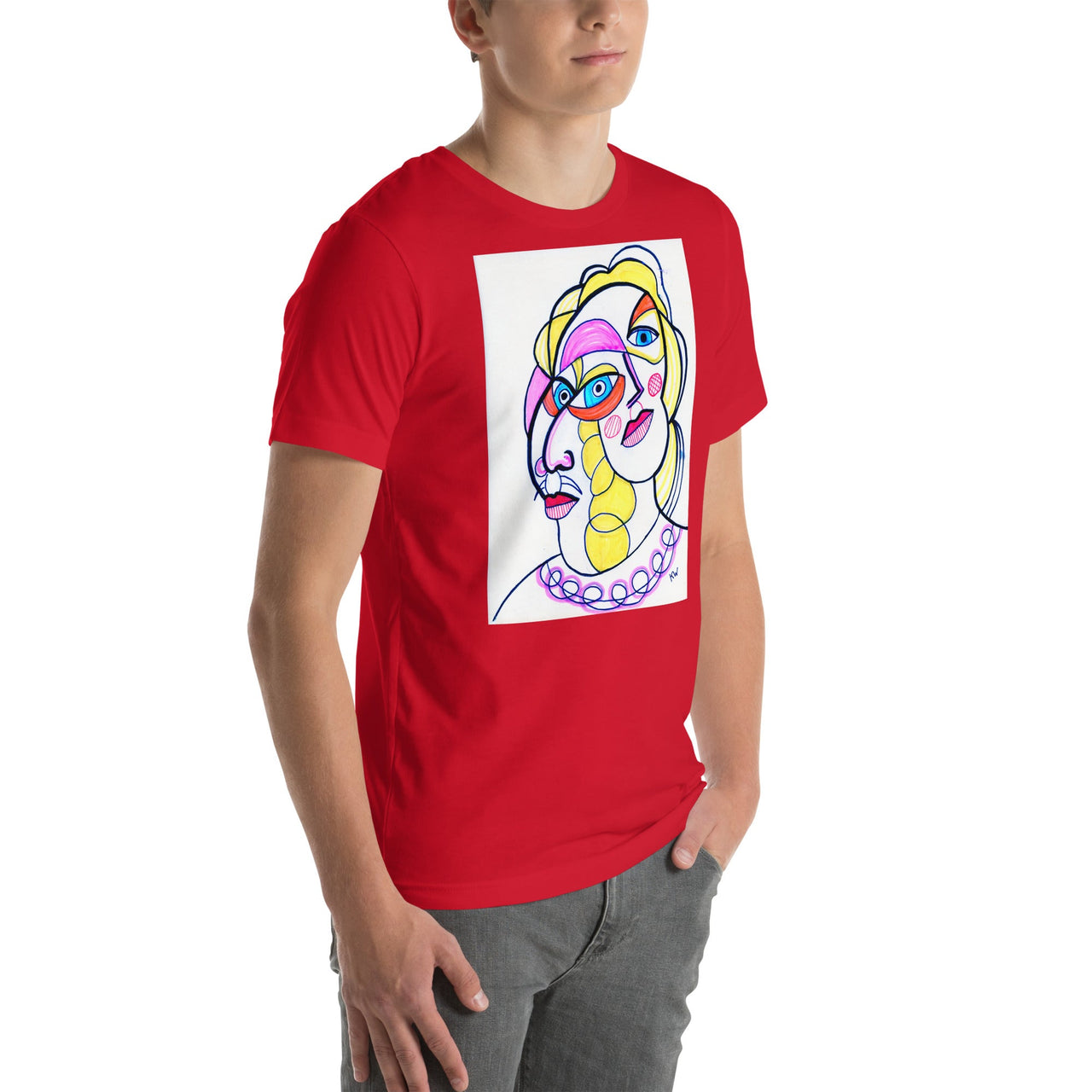 KW Gallery Wearable Art Tee 33 - Winter Sunshine Marketplace