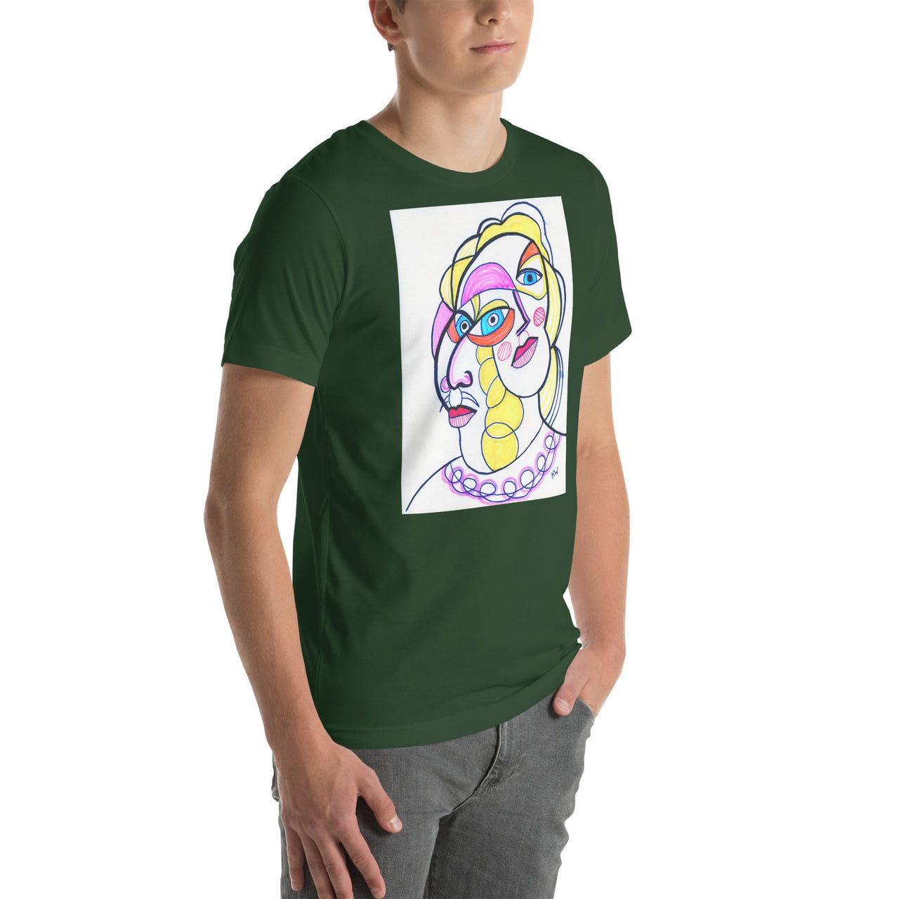 KW Gallery Wearable Art Tee 33 - Winter Sunshine Marketplace