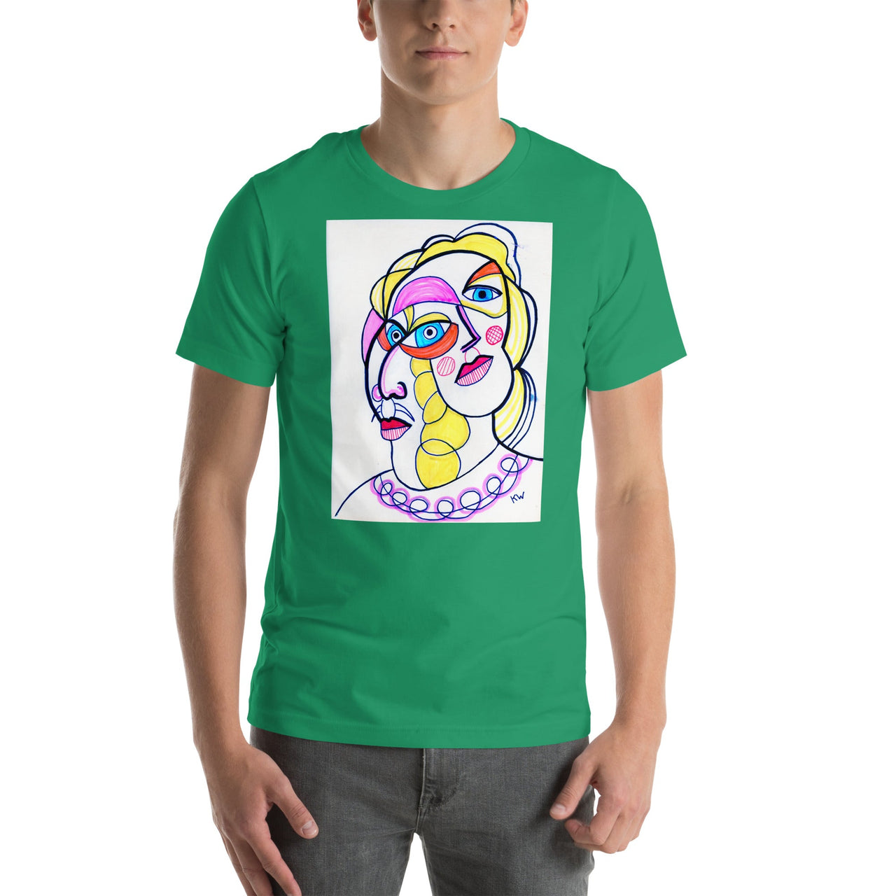 KW Gallery Wearable Art Tee 33 - Winter Sunshine Marketplace