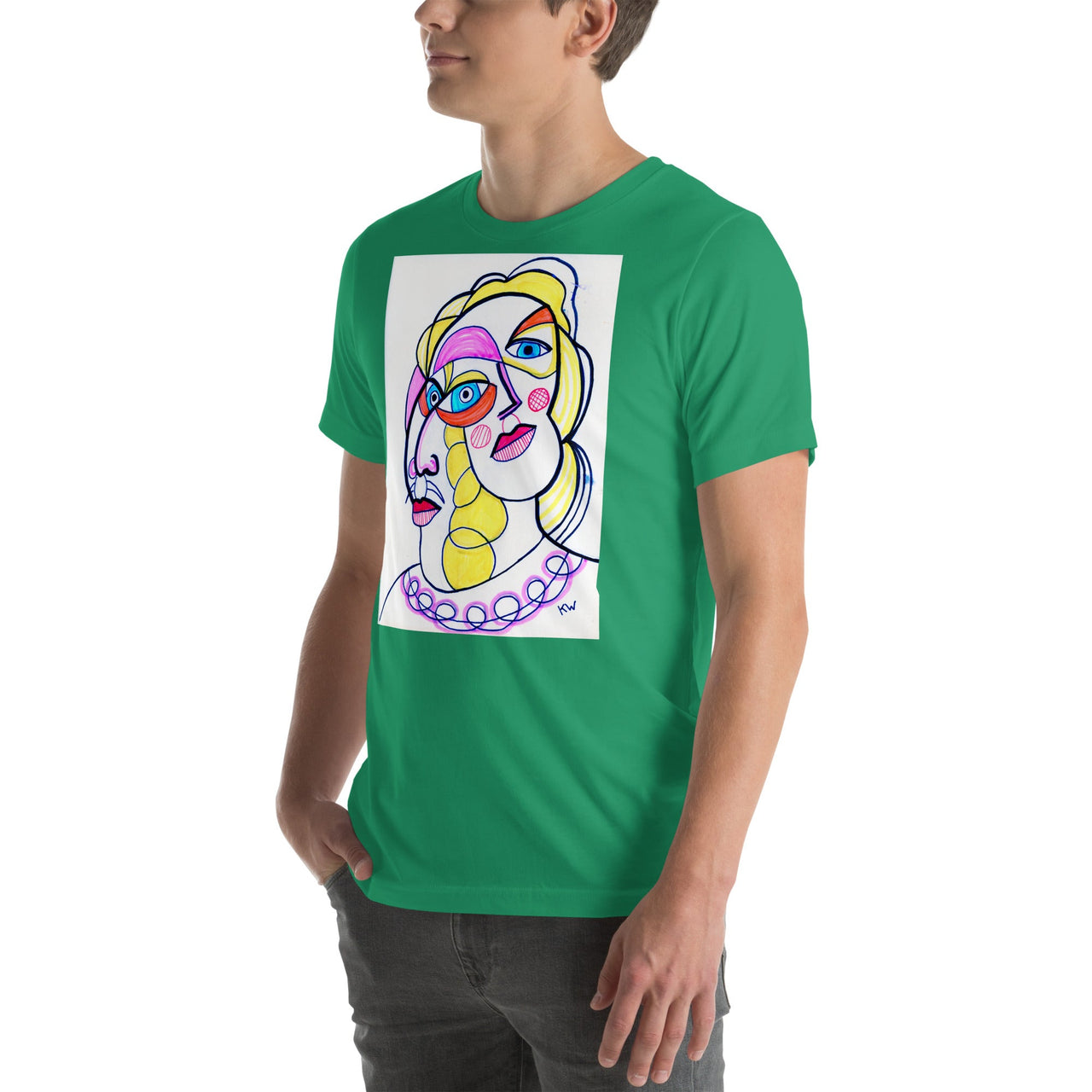 KW Gallery Wearable Art Tee 33 - Winter Sunshine Marketplace