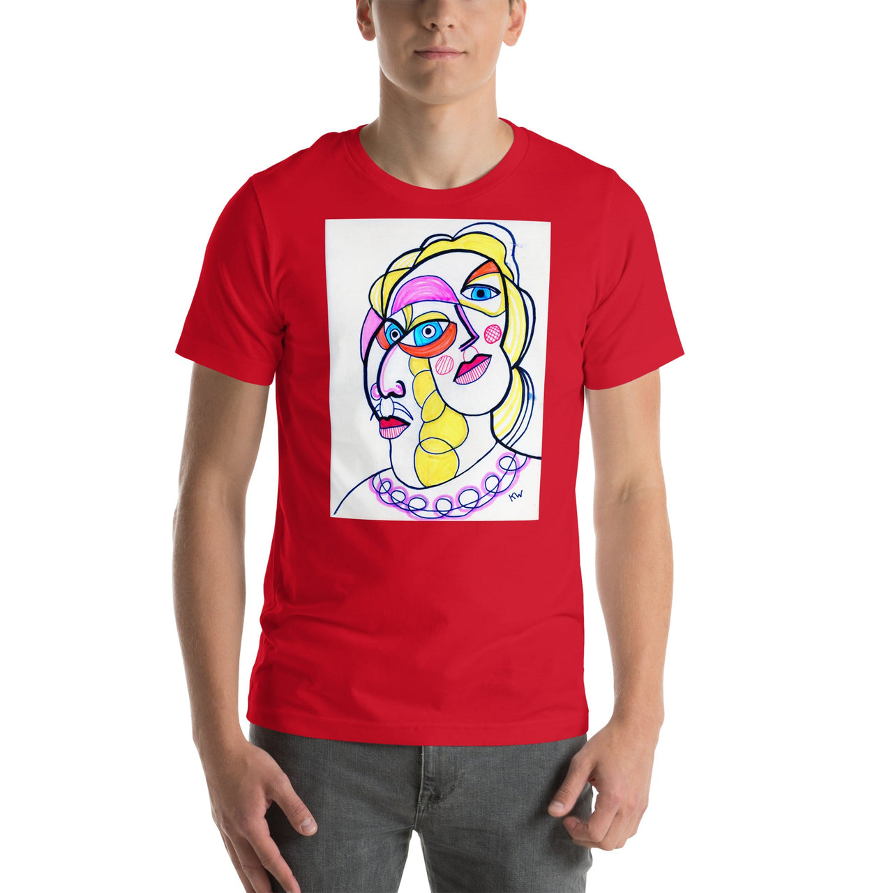 KW Gallery Wearable Art Tee 33 - Winter Sunshine Marketplace