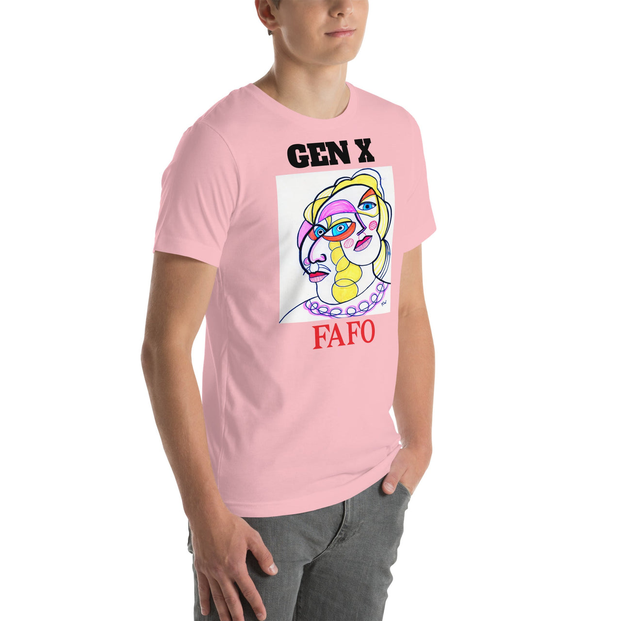 KW Gallery Wearable Art Tee 33 FAFO - Winter Sunshine Marketplace