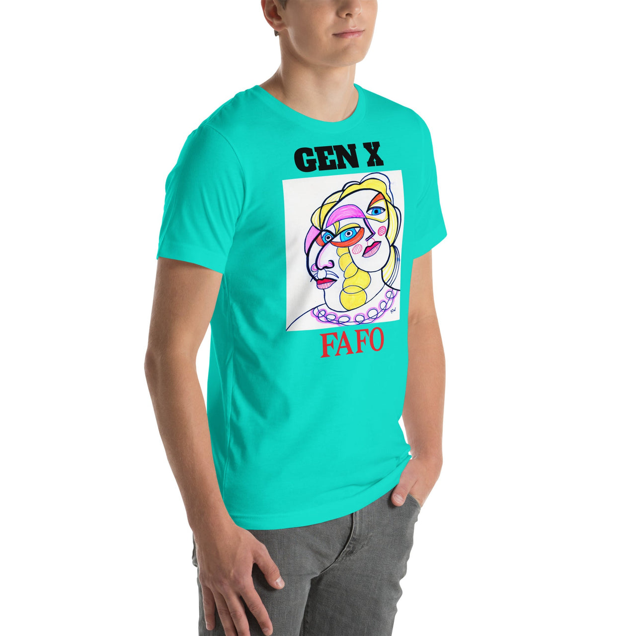 KW Gallery Wearable Art Tee 33 FAFO - Winter Sunshine Marketplace