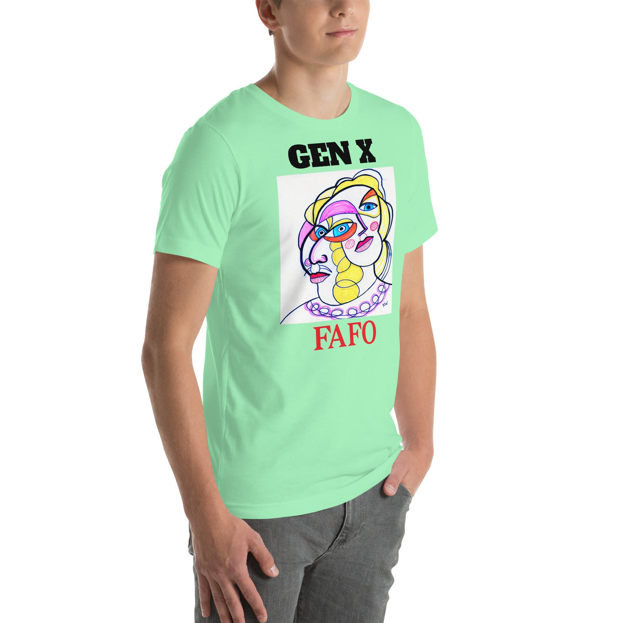 KW Gallery Wearable Art Tee 33 FAFO - Winter Sunshine Marketplace