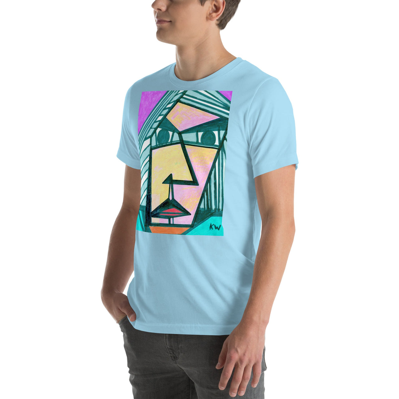 KW Gallery Wearable Art Tee 34 - Winter Sunshine Marketplace