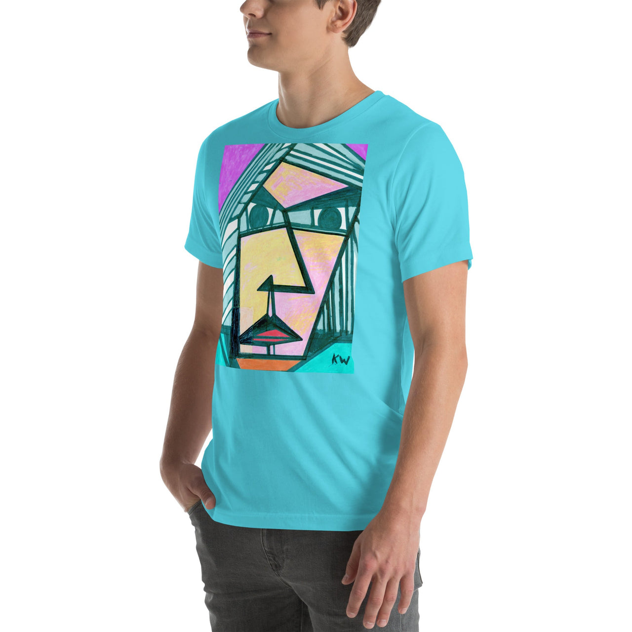 KW Gallery Wearable Art Tee 34 - Winter Sunshine Marketplace