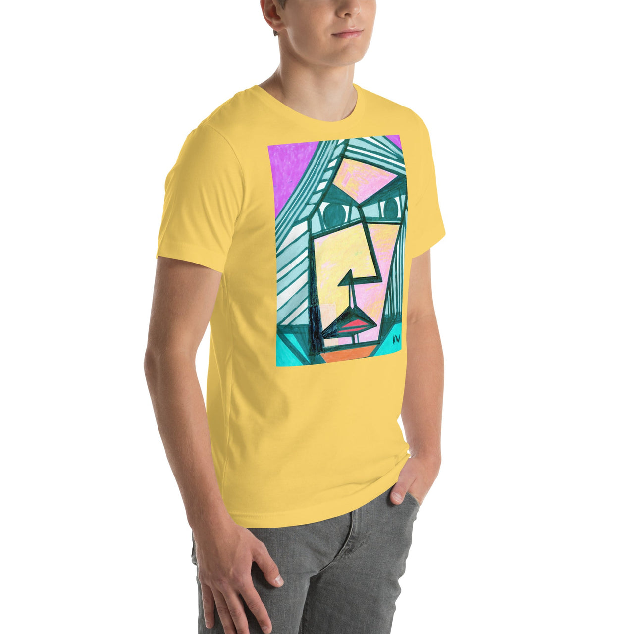 KW Gallery Wearable Art Tee 34 - Winter Sunshine Marketplace