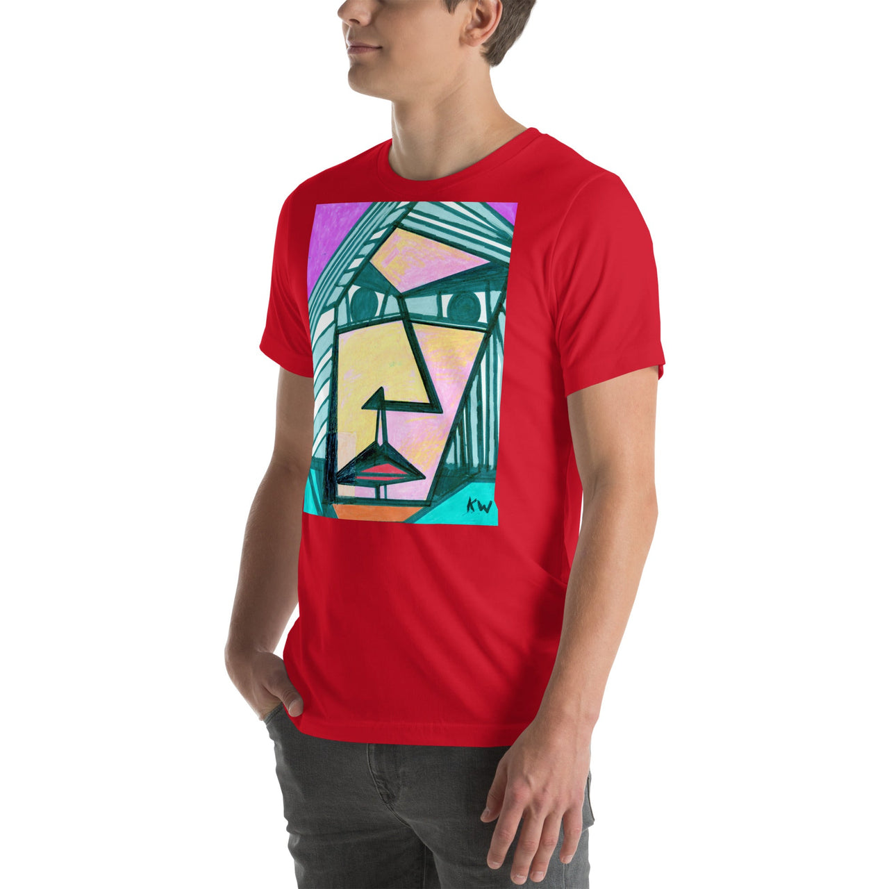 KW Gallery Wearable Art Tee 34 - Winter Sunshine Marketplace