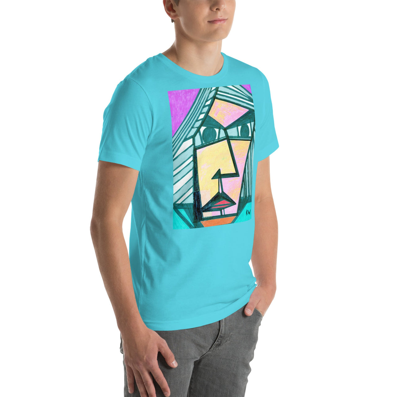 KW Gallery Wearable Art Tee 34 - Winter Sunshine Marketplace