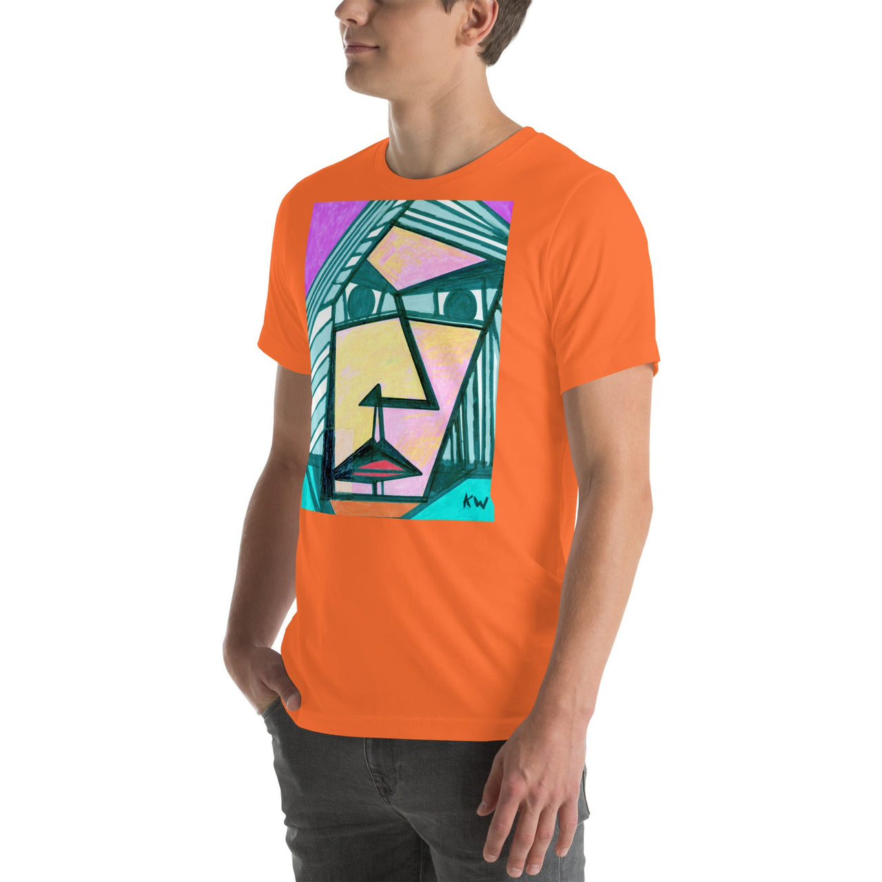 KW Gallery Wearable Art Tee 34 - Winter Sunshine Marketplace