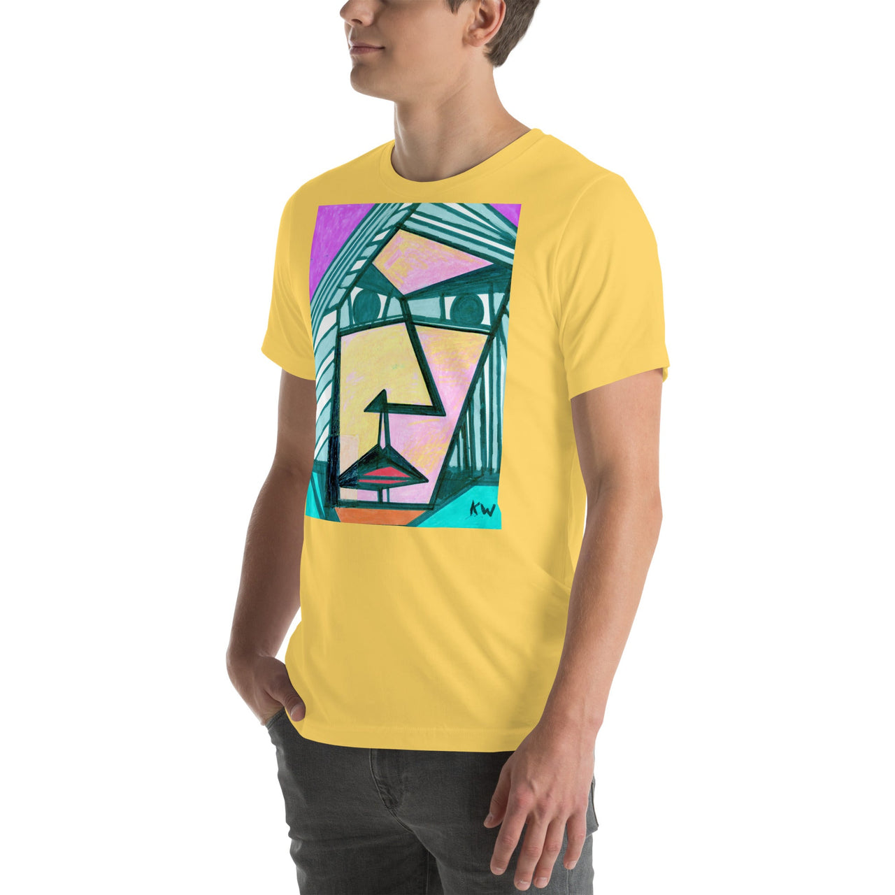 KW Gallery Wearable Art Tee 34 - Winter Sunshine Marketplace