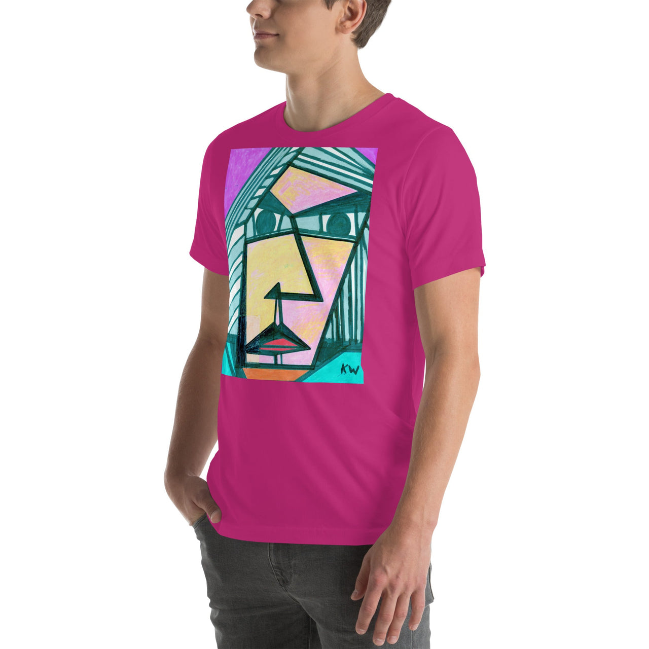 KW Gallery Wearable Art Tee 34 - Winter Sunshine Marketplace