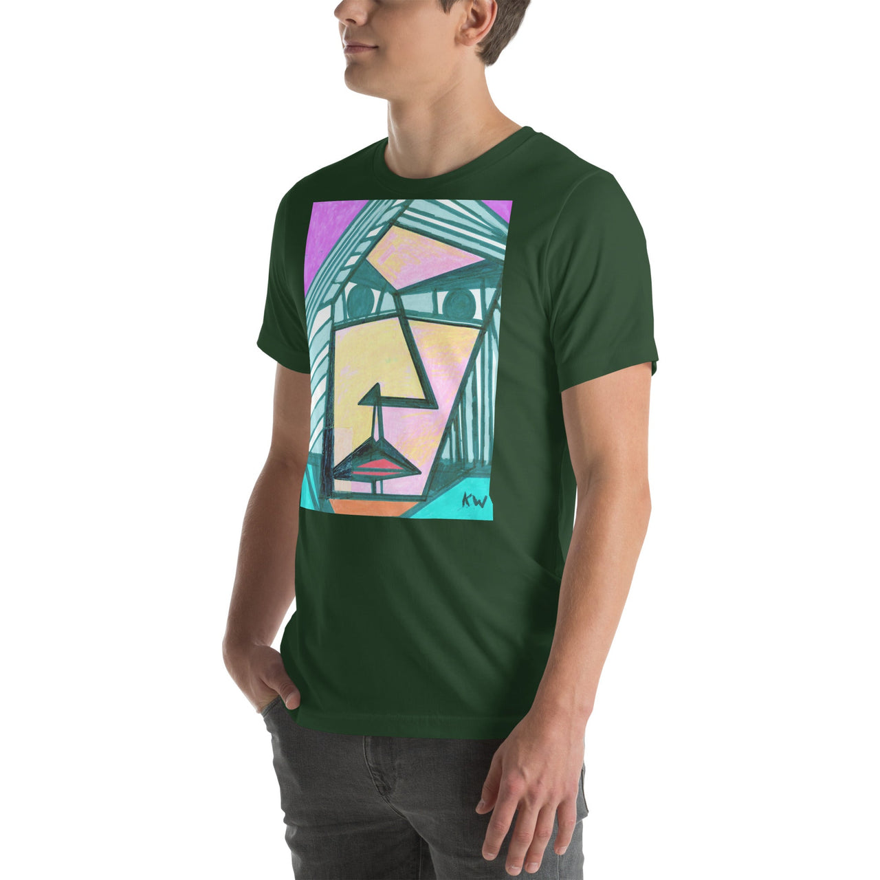 KW Gallery Wearable Art Tee 34 - Winter Sunshine Marketplace