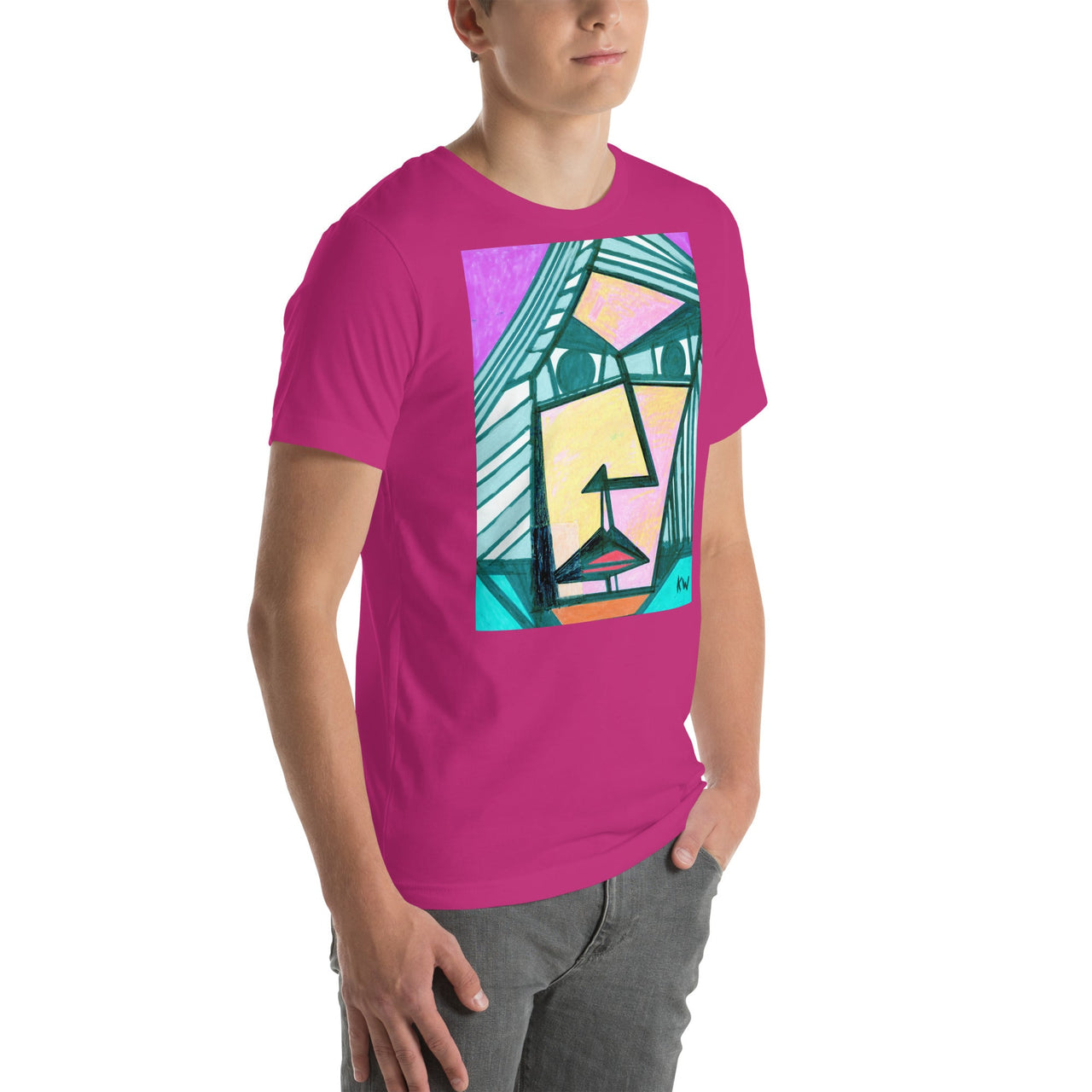 KW Gallery Wearable Art Tee 34 - Winter Sunshine Marketplace