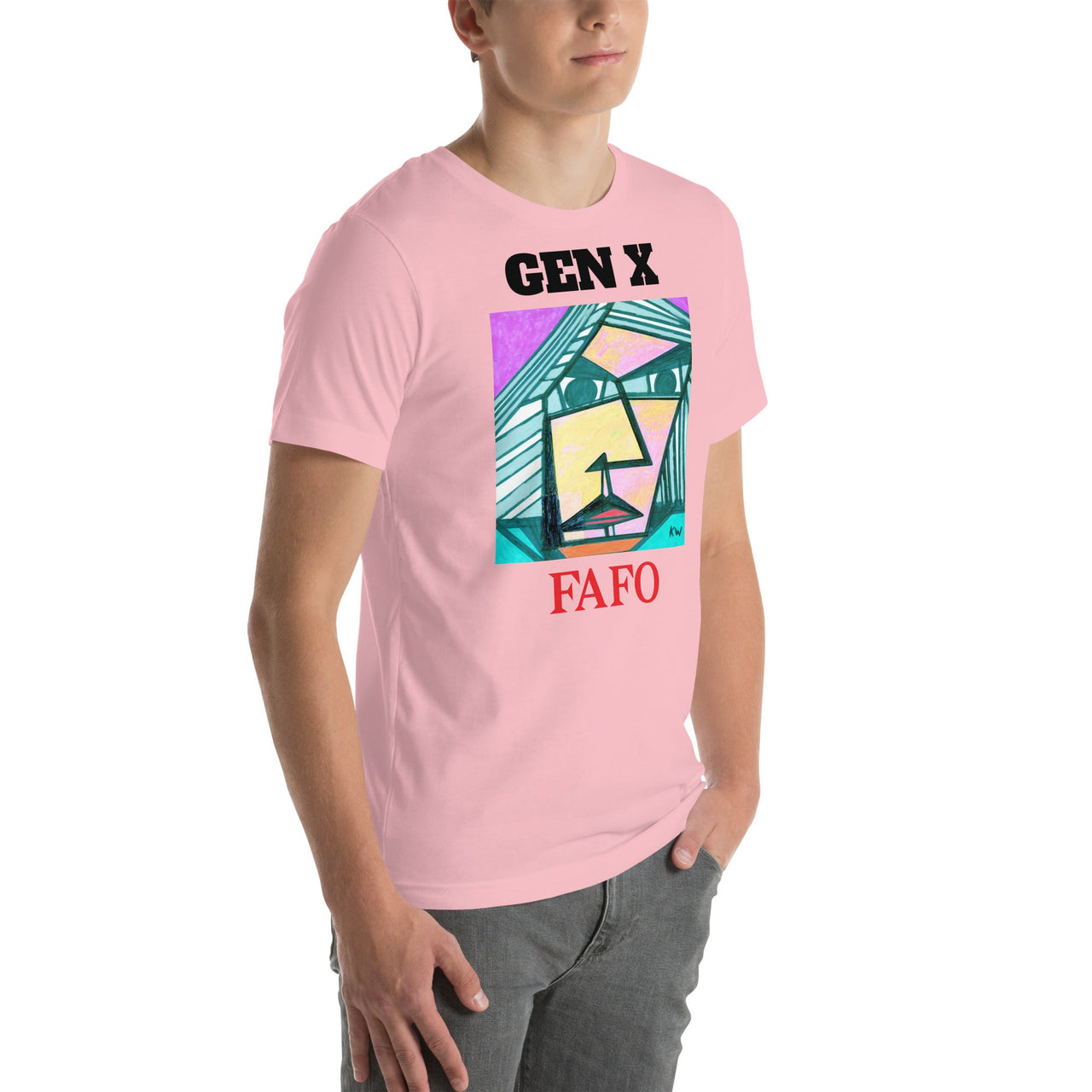 KW Gallery Wearable Art Tee 34 FAFO - Winter Sunshine Marketplace