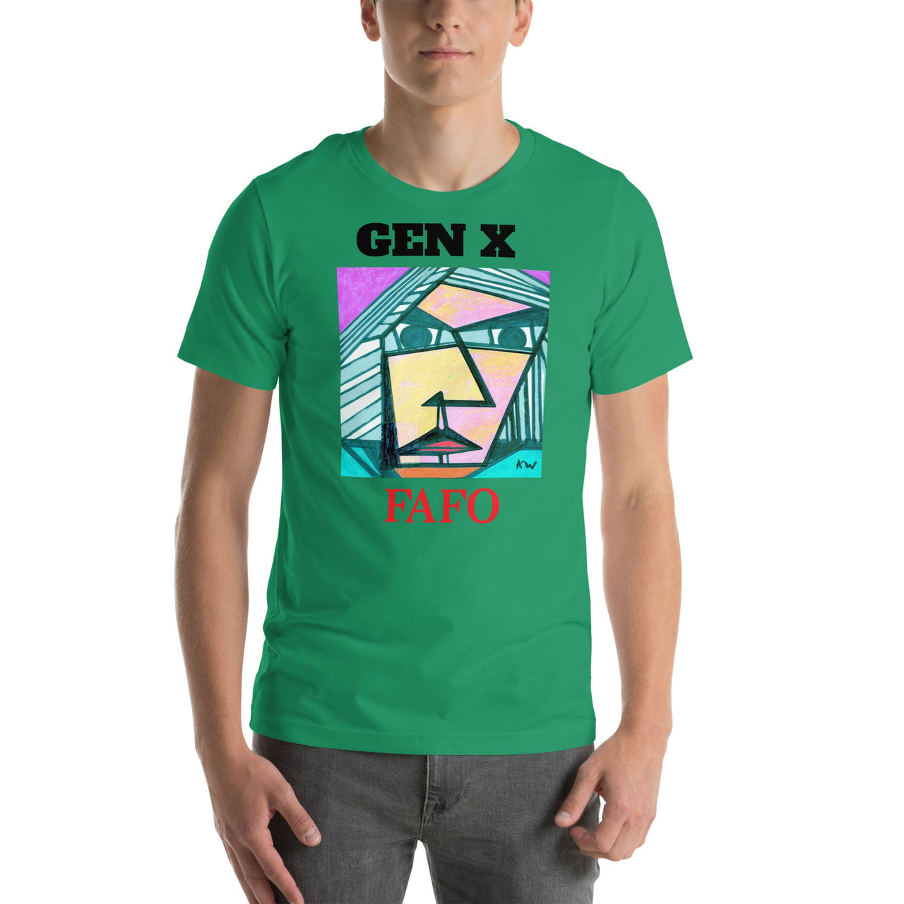 KW Gallery Wearable Art Tee 34 FAFO - Winter Sunshine Marketplace