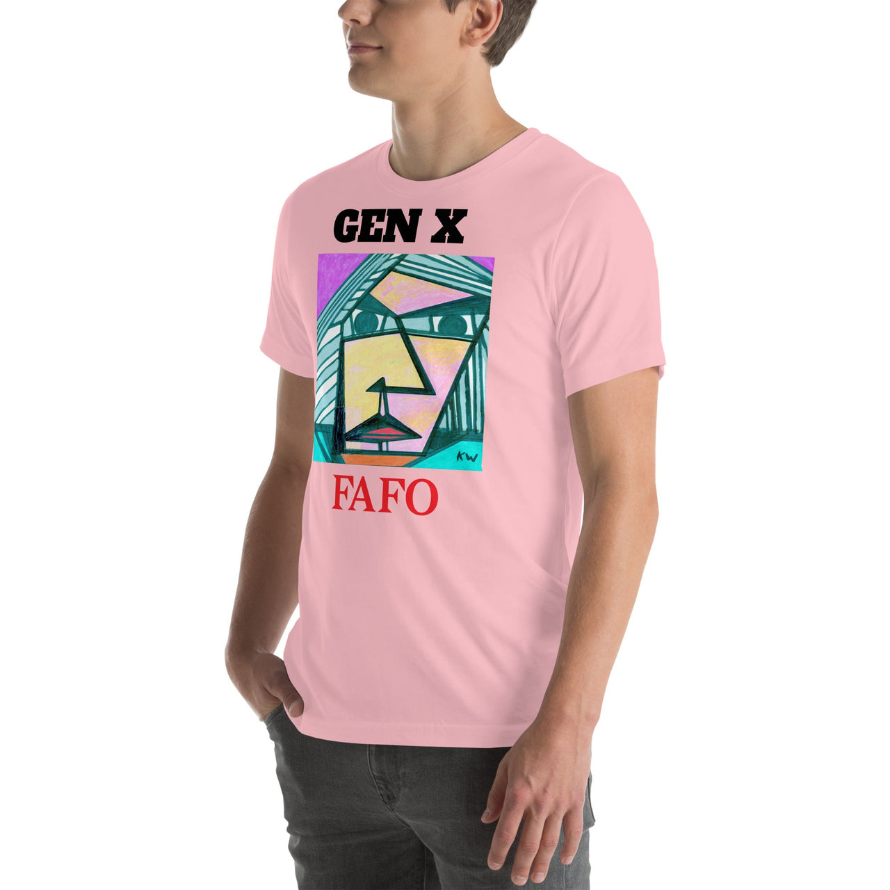 KW Gallery Wearable Art Tee 34 FAFO - Winter Sunshine Marketplace