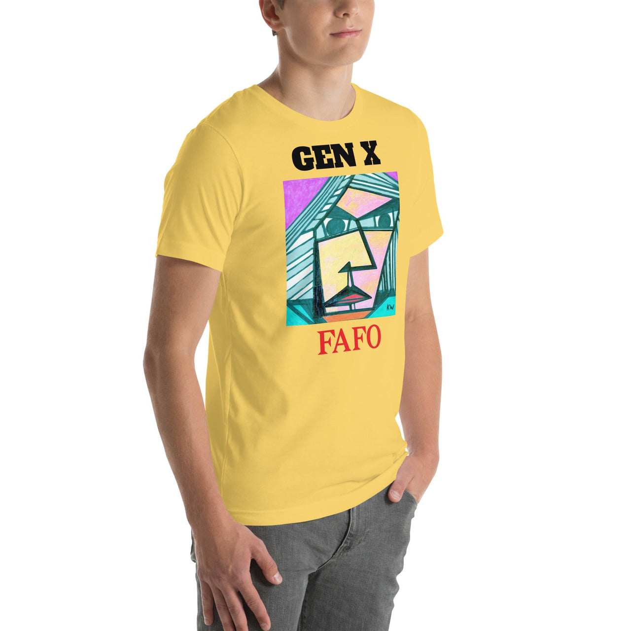 KW Gallery Wearable Art Tee 34 FAFO - Winter Sunshine Marketplace