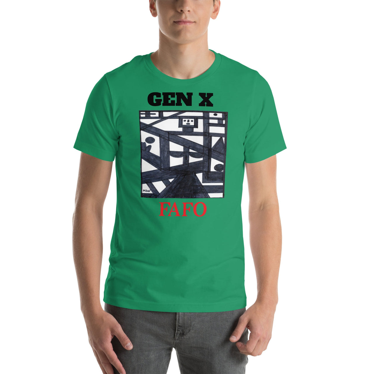 KW Gallery Wearable Art Tee 35 FAFO - Winter Sunshine Marketplace