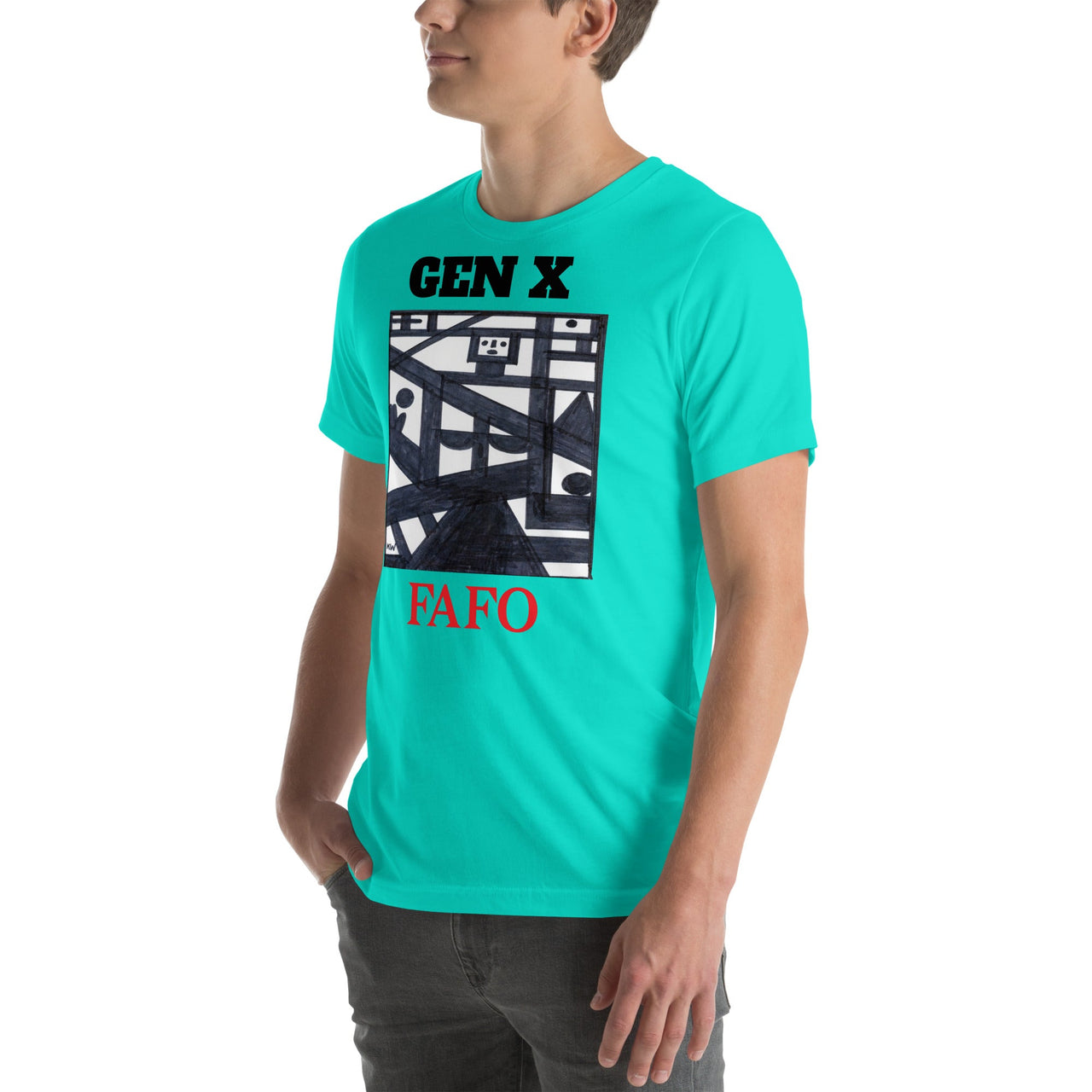 KW Gallery Wearable Art Tee 35 FAFO - Winter Sunshine Marketplace