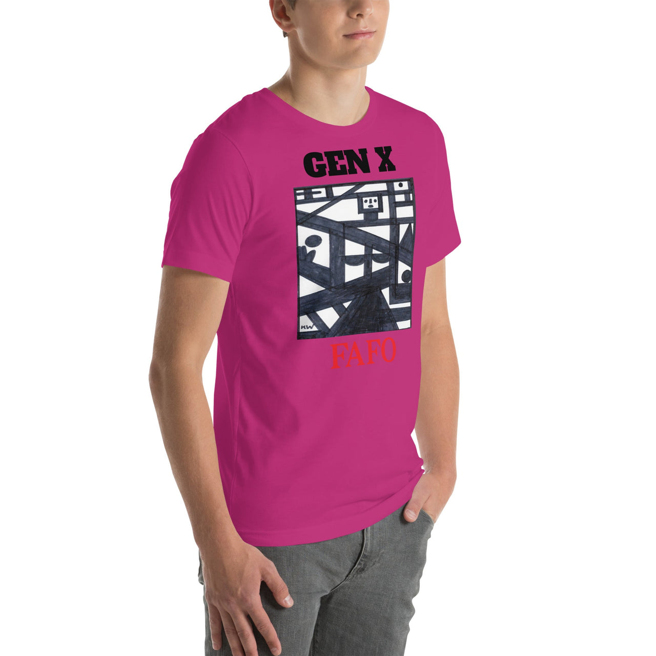 KW Gallery Wearable Art Tee 35 FAFO - Winter Sunshine Marketplace