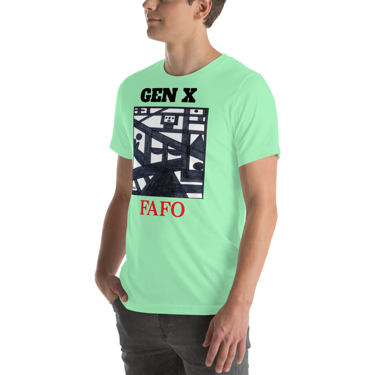 KW Gallery Wearable Art Tee 35 FAFO - Winter Sunshine Marketplace