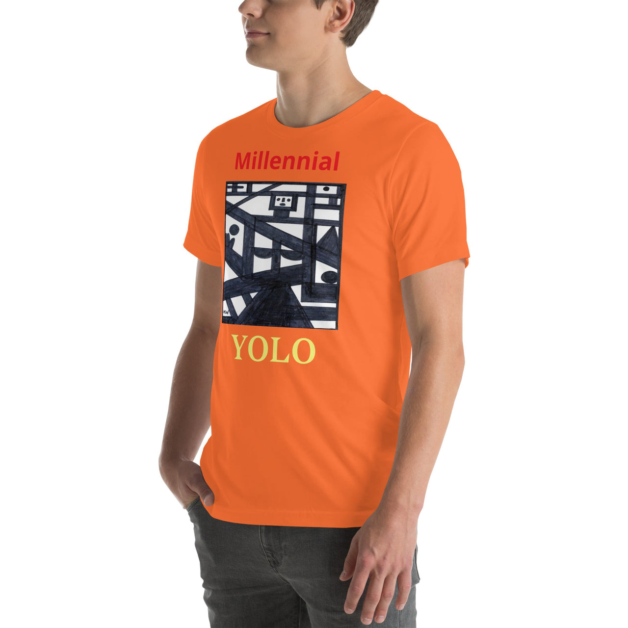 KW Gallery Wearable Art Tee 35 YOLO - Winter Sunshine Marketplace