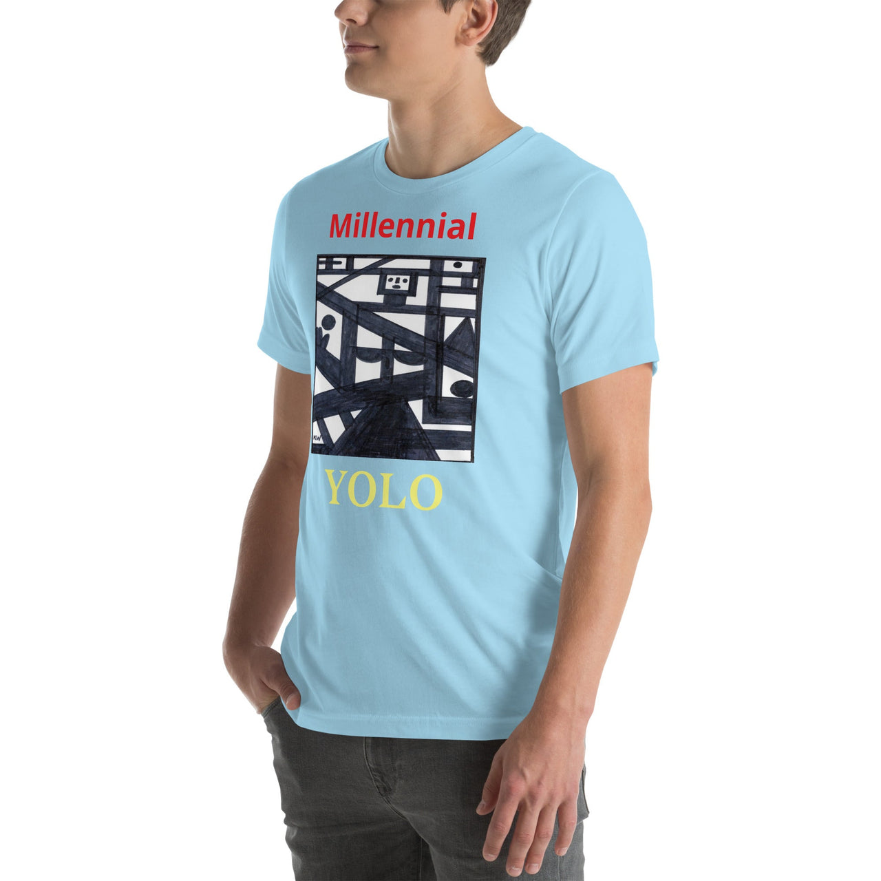 KW Gallery Wearable Art Tee 35 YOLO - Winter Sunshine Marketplace