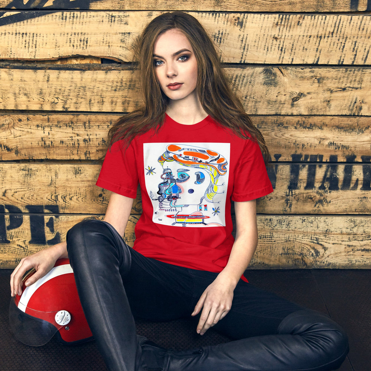 KW Gallery Wearable Art Tee 36 - Winter Sunshine Marketplace