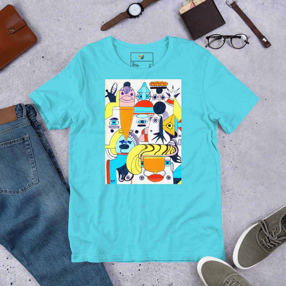 KW Gallery Wearable Art Tee 37 - Winter Sunshine Marketplace