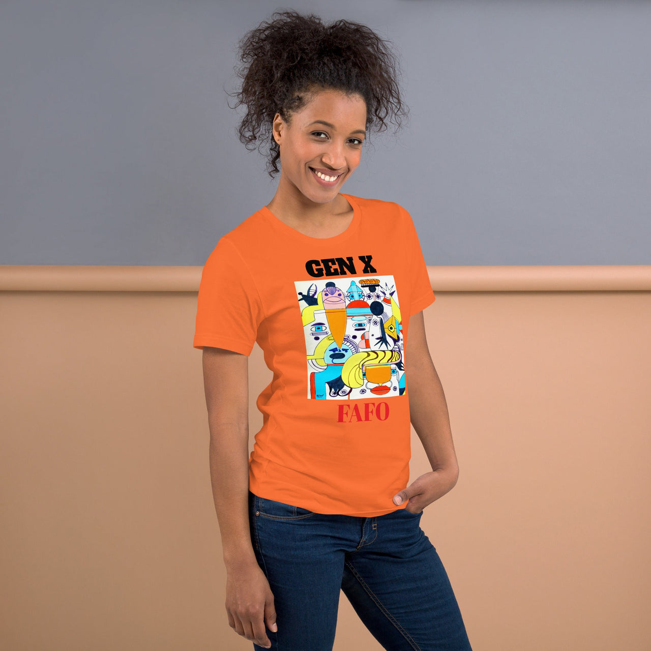 KW Gallery Wearable Art Tee 37 FAFO - Winter Sunshine Marketplace