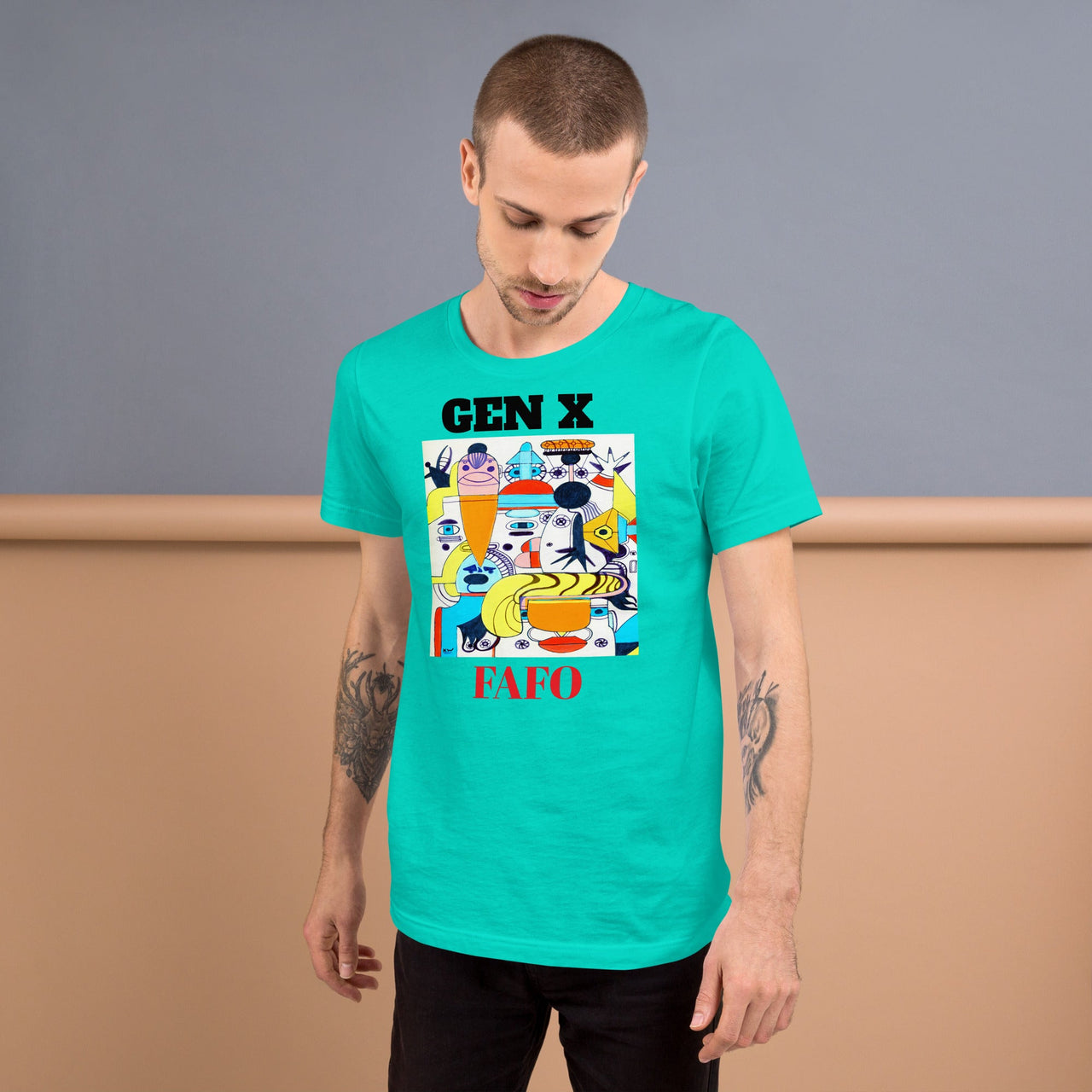 KW Gallery Wearable Art Tee 37 FAFO - Winter Sunshine Marketplace